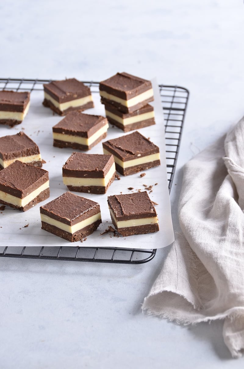 Chocolate decorations on a cake