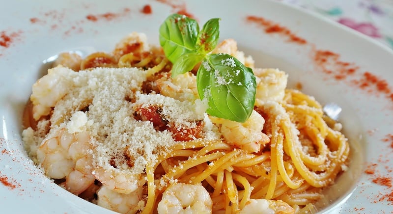 Spaghetti with Fresh Vegetables